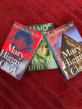 Mary Higgins Clark HardCovers - lot of three